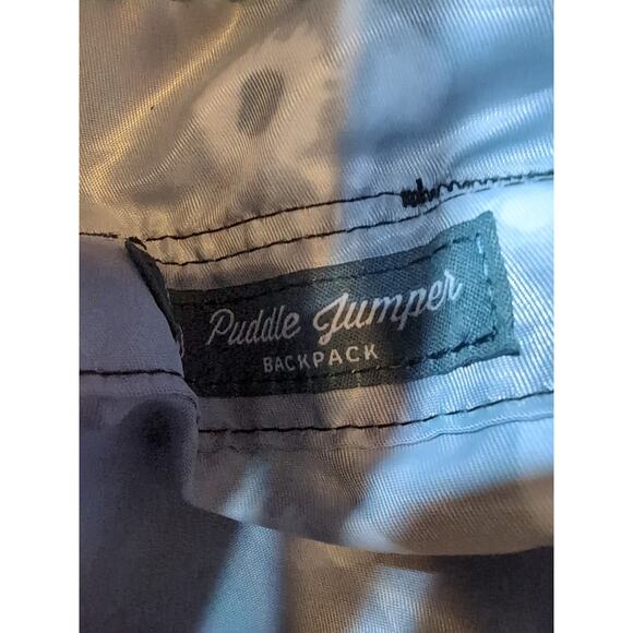 Lug Packable Puddle Jumper Backpack Water Color Black Floral Travel - Picture 7 of 8